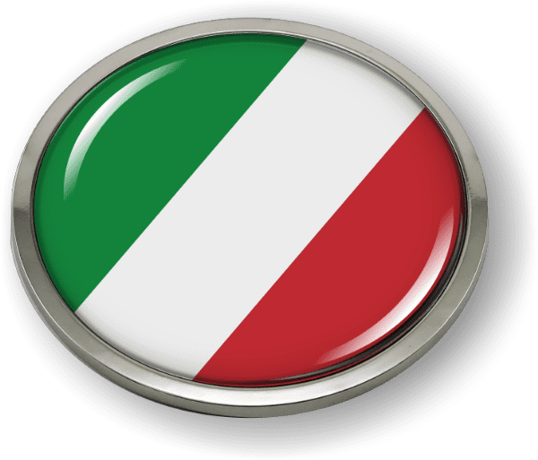 Italy - Flag - Country Emblem